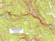 Map of Cottonwood Creek Trail