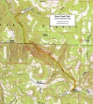 Map of Rock Creek Trail