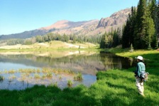 Bonny Lakes are one the few alpine lake basins that is easily accessible to day hikers.