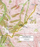 Map of Eureka Wagon Trail