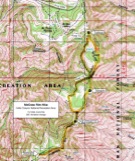 Map of the McGraw Rim Hike