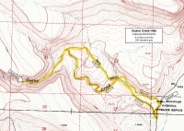 Map of Guano Creek Hike