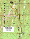 Map of Maple Mountain Hike