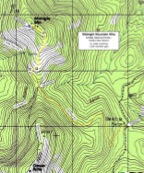 Map of the Midnight Mountain Hike