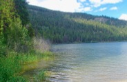 Bonaparte Lake Campground is nearest to the trailhead, but can be busy on summer weekends.