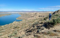 Panoramic vistas of the free-flowing Columbia River from the White Bluffs Trail.
